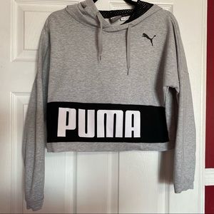 PUMA cropped hoodie